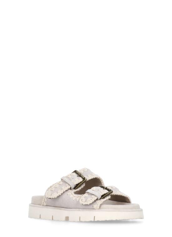 26SS 모우 뮬/슬리퍼 MUSW461005A CHLK Avorio - MOU