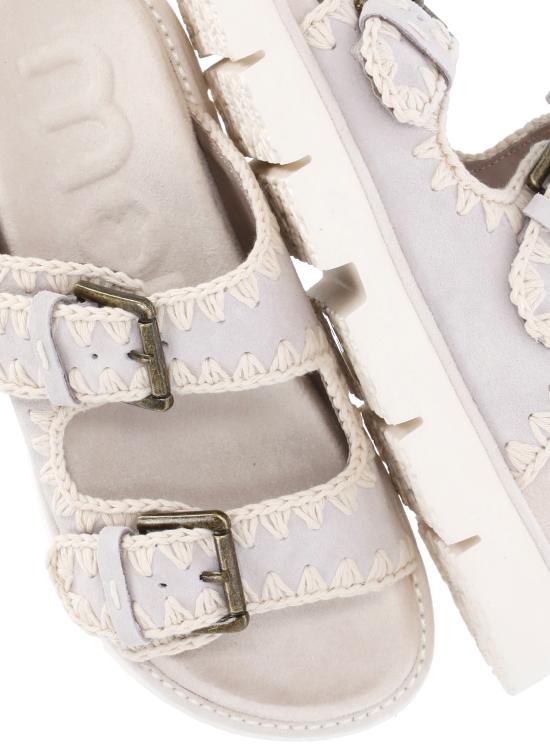 26SS 모우 뮬/슬리퍼 MUSW461005A CHLK Avorio - MOU