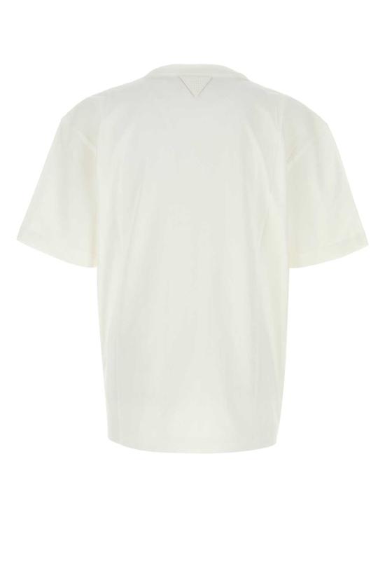 26SS 보테가베네타 반팔 티셔츠 864789V6F20 9071 CHALK - BOTTEGA VENETA