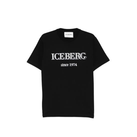 26SS 아이스 비 아이스버그 반팔 티셔츠 F014 627A 9000 BLACK