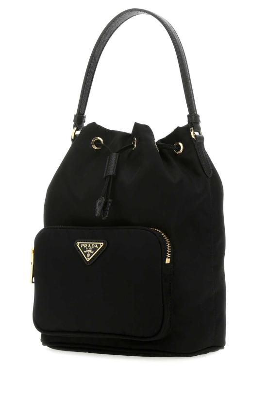 26SS 프라다 리에디션 1995 리나일론 듀엣 버킷백 1BH038VUOPRV44 F0002 Black - PRADA