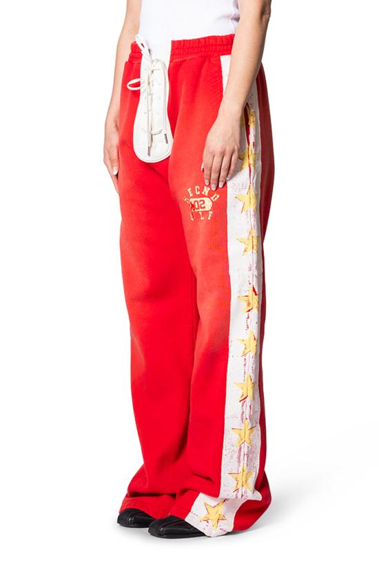  SECNDSLF 트레이닝/조거 팬츠 ALFDPA RED - SECND SLF
