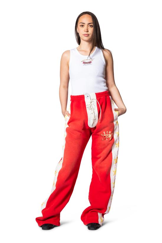  SECNDSLF 트레이닝/조거 팬츠 ALFDPA RED - SECND SLF
