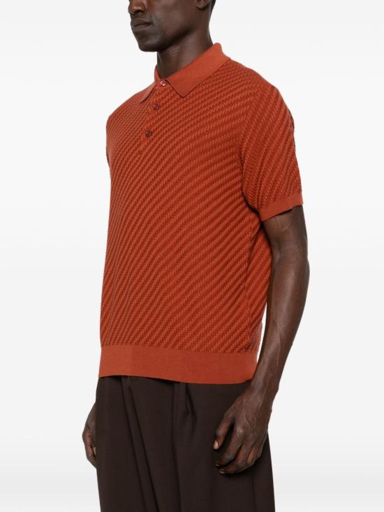 26SS 브리오니 폴로 티셔츠 UMR20O PAK226300 Ciano - BRIONI