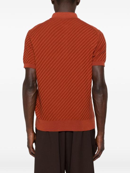 26SS 브리오니 폴로 티셔츠 UMR20O PAK226300 Ciano - BRIONI