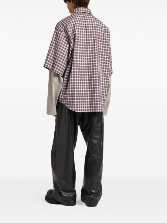 26SS 발렌시아가 긴팔 셔츠 866543 TUM176011 Ciano - BALENCIAGA