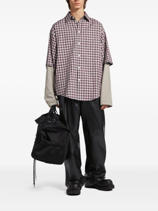 26SS 발렌시아가 긴팔 셔츠 866543 TUM176011 Ciano - BALENCIAGA