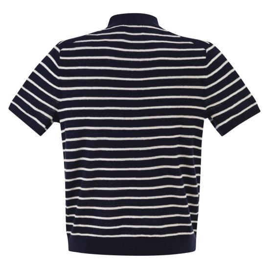 26SS 폴로 랄프로렌 폴로 티셔츠 710B13894 BLUE WHITE - POLO RALPH LAUREN