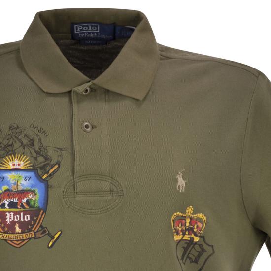 26SS 폴로 랄프로렌 폴로 티셔츠 710B13509 OLIVE - POLO RALPH LAUREN