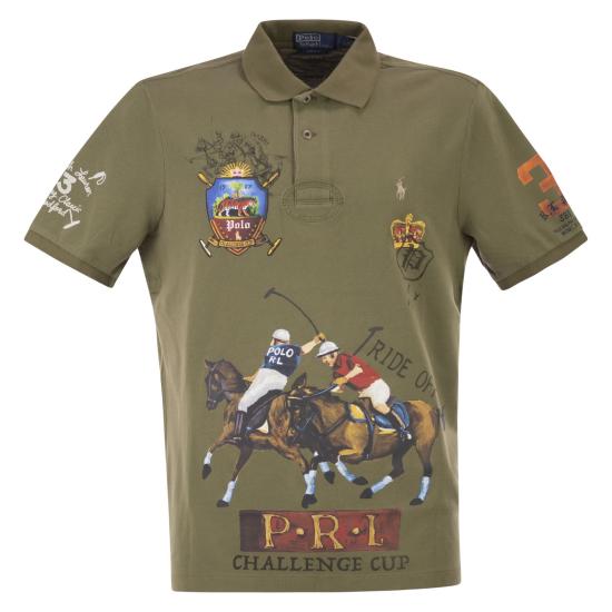 26SS 폴로 랄프로렌 폴로 티셔츠 710B13509 OLIVE