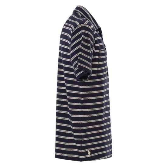 26SS 폴로 랄프로렌 반팔 셔츠 710A13005 BLUE CREAM - POLO RALPH LAUREN