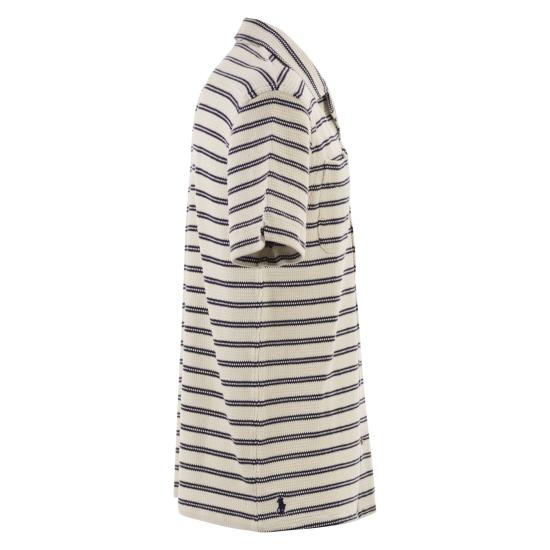 26SS 폴로 랄프로렌 반팔 셔츠 710A13005 CREAM BLUE - POLO RALPH LAUREN