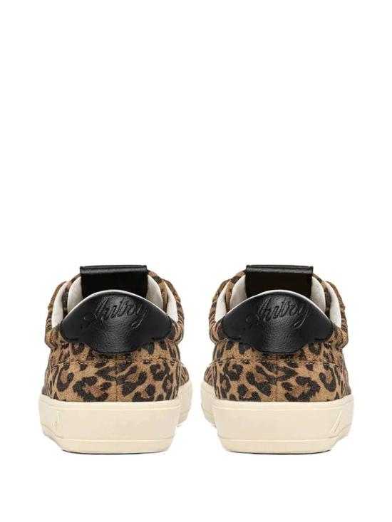 26SS 오트리 WINDSCAPE 로우 스니커즈 스웨이드 SCLWDY01 SUEDE LEOPRINT LEOP BLACK DY01 - AUTRY