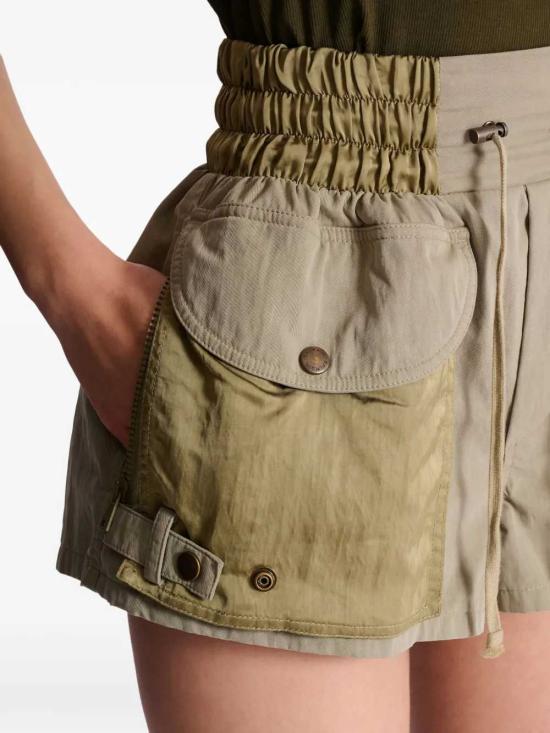 26SS 발망 숏팬츠 GF0PA405MI36 7GS VERT PALE - BALMAIN