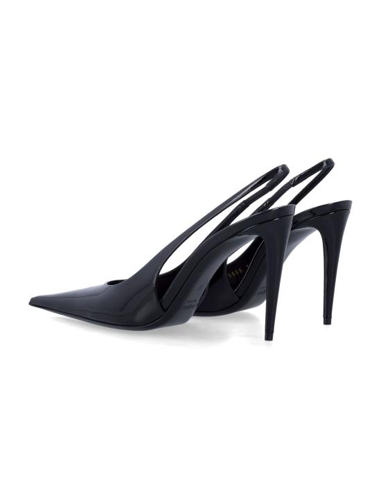 26SS 생로랑 게르망트 슬링백 펌프스 페이턴트 레더 8705051TVAN 1000 - SAINT LAURENT