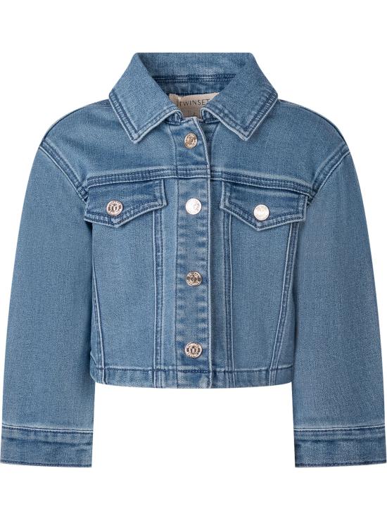 26SS [키즈] 트윈셋 자켓 261GB2030S21234 03451 DENIM BLU MEDIO