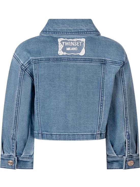 26SS [키즈] 트윈셋 자켓 261GB2030S21234 03451 DENIM BLU MEDIO - TWINSET