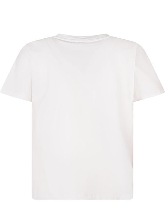26SS [키즈] 트윈셋 티셔츠 261GJ2251S06670 13378 OFF WHITE DARK ROOT - TWINSET
