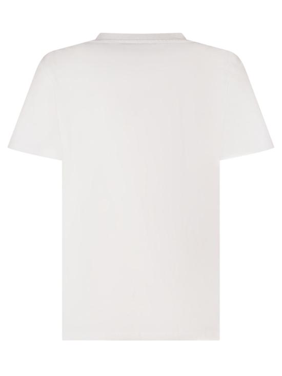 26SS [키즈] 발망 티셔츠 BY8R11Z3672 100BL WHITE BLUE - BALMAIN