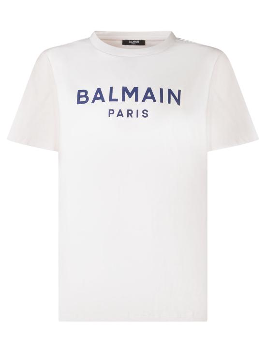 26SS [키즈] 발망 티셔츠 BY8R11Z3672 100BL WHITE BLUE