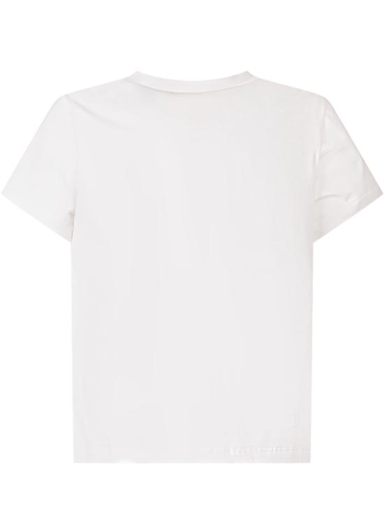 26SS [키즈] 트윈셋 티셔츠 261GB2181S21535 13368 AZZURRO CHAMBRAY OFF WHITE - TWINSET