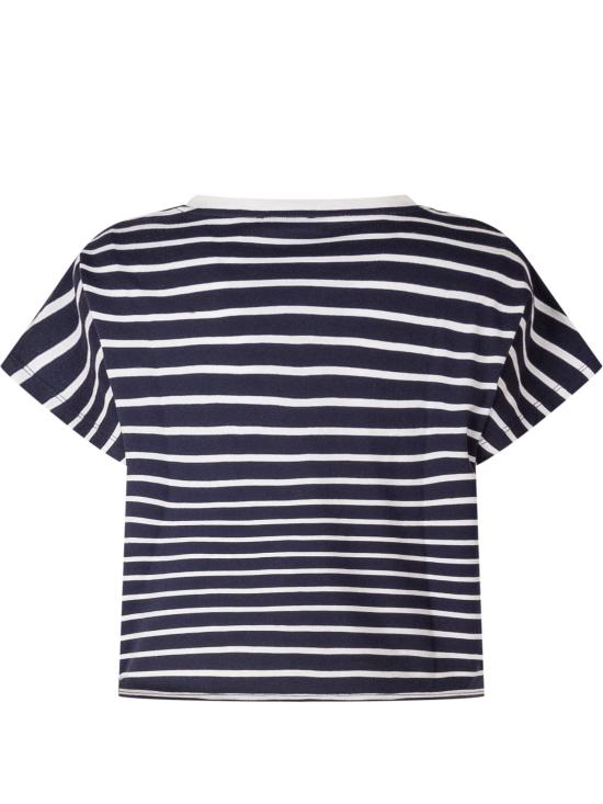 26SS [키즈] 발망 티셔츠 BY8B61Z3657 617BC BLUE WHITE - BALMAIN