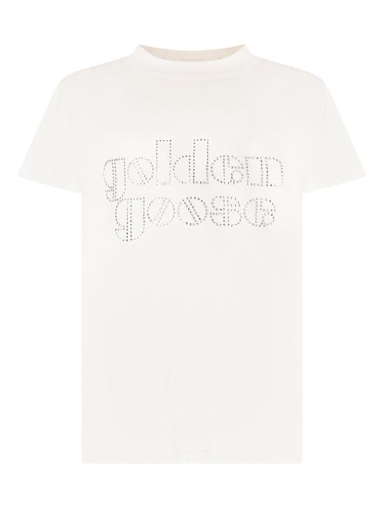 26SS [키즈] 골든구스 티셔츠 GKP01390P002431 11560 HERITAGE WHITE