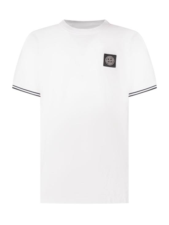 26SS [키즈] 스톤 아일랜드 티셔츠 L1S162100001S0018 V1001 WHITE