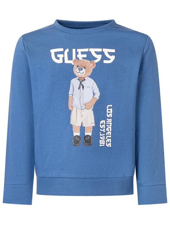 26SS [키즈] 게스 풀오버 N6GQ04KA6R4 G7KD BLUE YVES