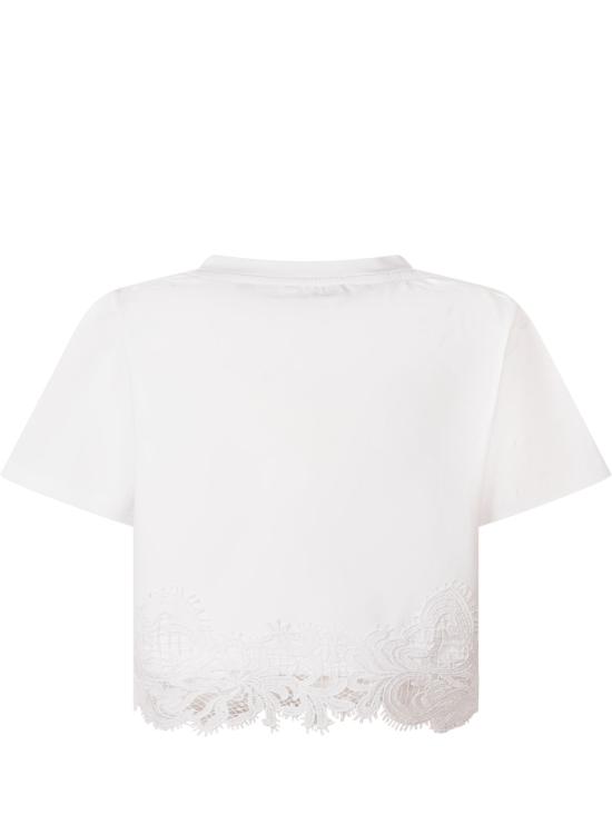 26SS [키즈] 트윈셋 티셔츠 261GJ2090S17775 00526 OFF WHITE - TWINSET