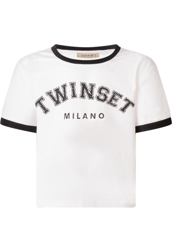 26SS [키즈] 트윈셋 티셔츠 261GJ2253S06670 10973 OFF WHITE NERO