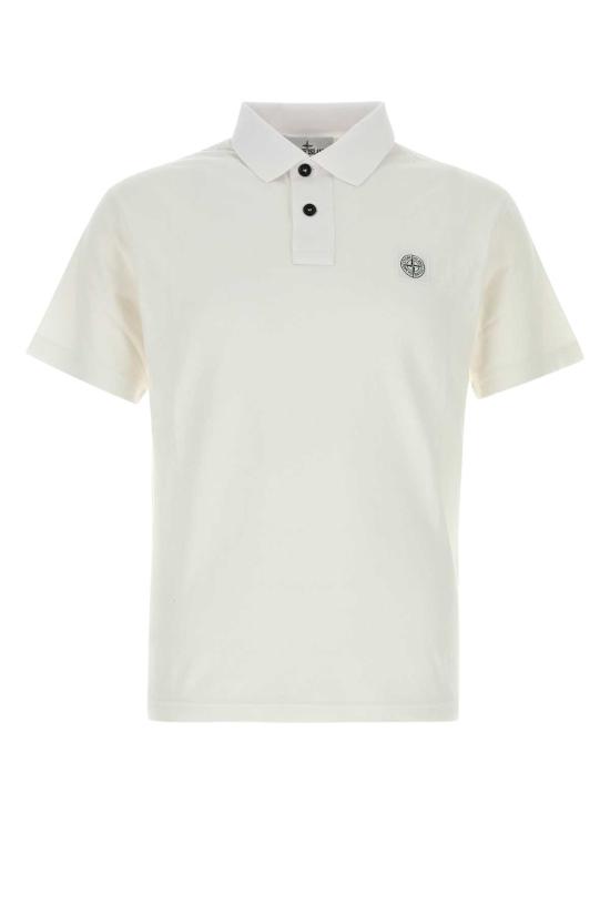 26SS 스톤 아일랜드 폴로 티셔츠 L1S152200013S0057 V0001 White