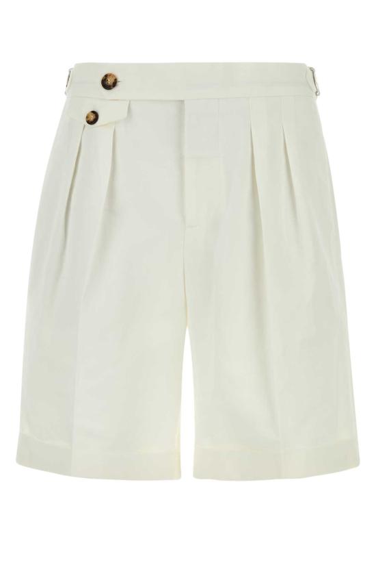 26SS 브루넬로 쿠치넬리 숏팬츠 MH253U0040 C1900 White