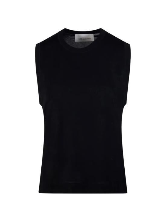 26SS 아미 민소매 티셔츠 FTP818 JE0211001 Black