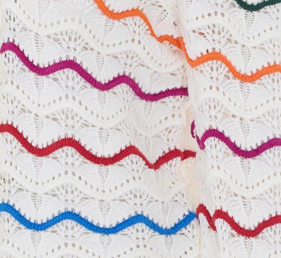 26SS 팜 리오 가디건 348655 L0025 White - FARM RIO