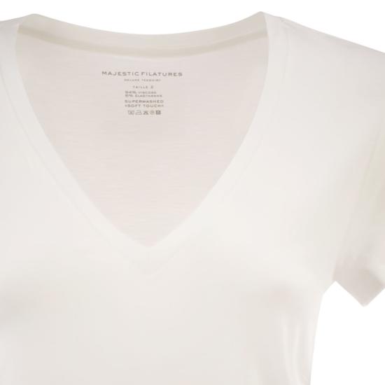 26SS 마제스틱필라쳐 폴로 티셔츠 E26M001 WHITE - MAJESTIC FILATURES