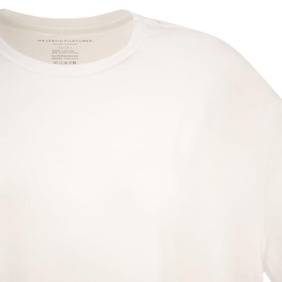 26SS 마제스틱필라쳐 폴로 티셔츠 E26M001 WHITE - MAJESTIC FILATURES