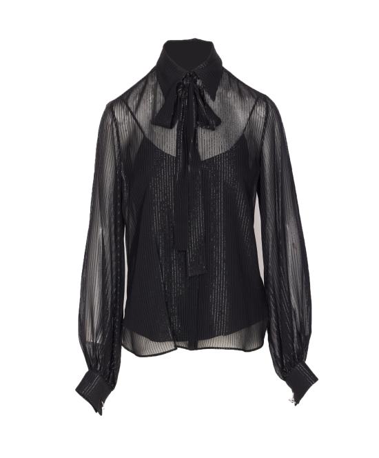 25FW 막스마라 블라우스 2521266014600 SCAFATI 003 Black