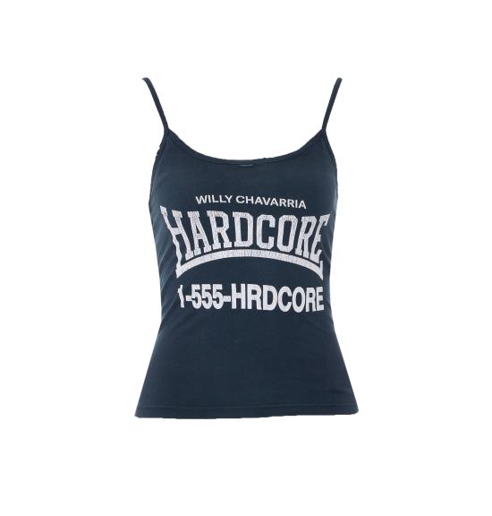 26SS 윌리 차바리아 민소매 티셔츠 WCJSY0190 001 Black