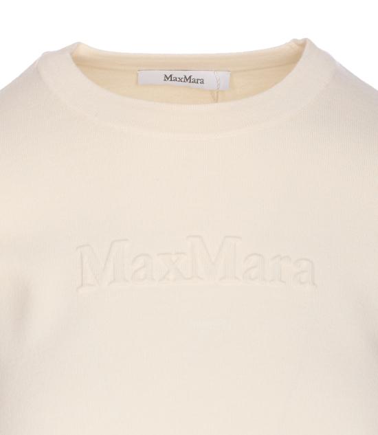 25FW 막스마라 TICINO 티치노 비스코스 스웨터 2521366029600 TICINO 001 White - MAX MARA