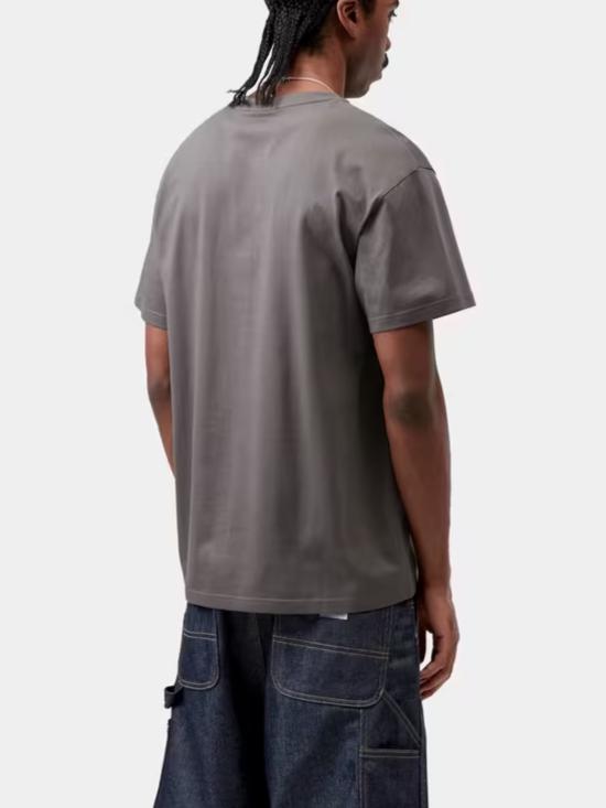 26SS 칼하트 WIP 숏슬리브 체이스 티셔츠 I026391 3H5XX PORPHYRY GOLD DOM - CARHARTT WIP