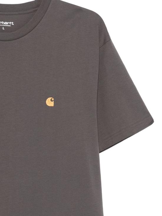 26SS 칼하트 WIP 숏슬리브 체이스 티셔츠 I026391 3H5XX PORPHYRY GOLD DOM - CARHARTT WIP