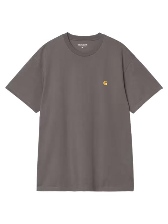 26SS 칼하트 WIP 숏슬리브 체이스 티셔츠 I026391 3H5XX PORPHYRY GOLD DOM