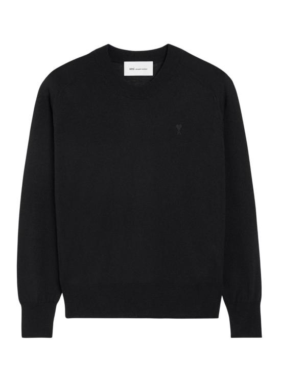 26SS 아미 스웨터 HKS866 KN0039 0180 Black