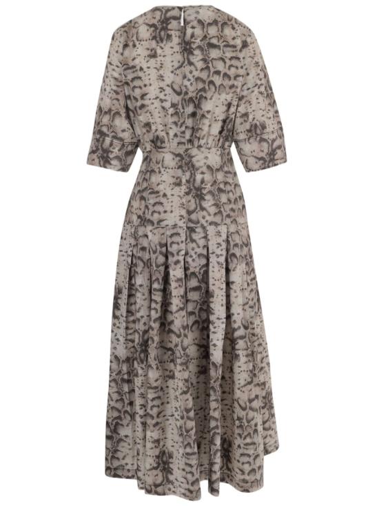 26SS 핑코 롱 원피스 106850A3B1CZ9 Neutrals - PINKO