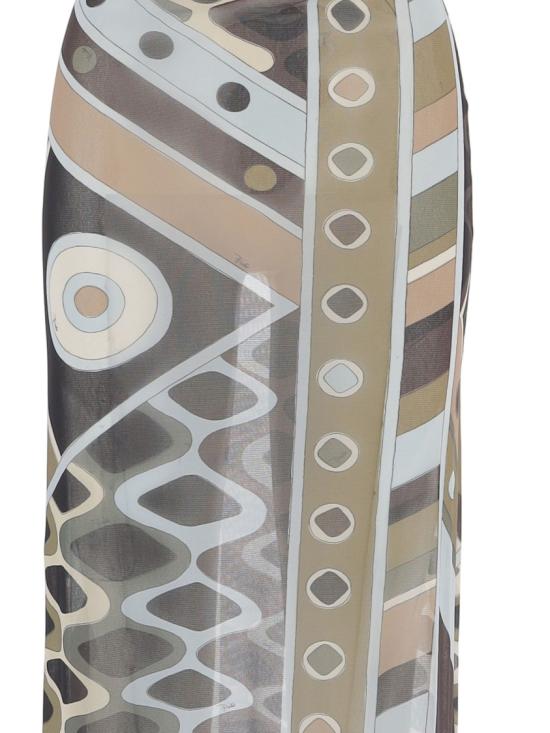 26SS 에밀리오푸치 롱 스커트 6HJW016H849016 Multicolor - EMILIO PUCCI