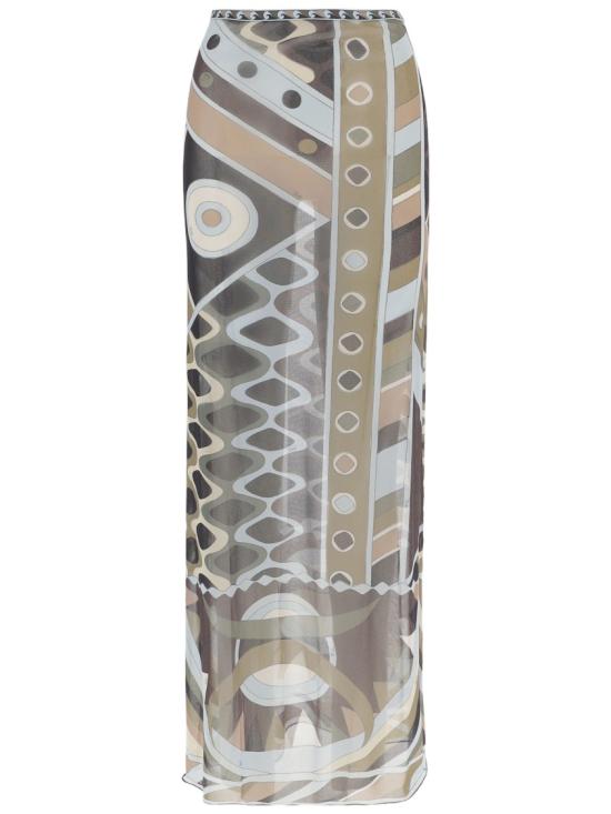 26SS 에밀리오푸치 롱 스커트 6HJW016H849016 Multicolor