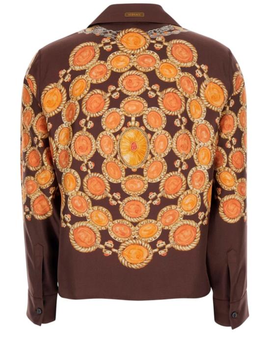 26SS 베르사체 블라우스 10242311A179525N940 Brown - VERSACE