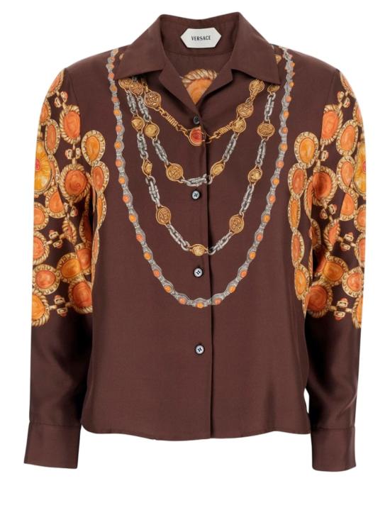 26SS 베르사체 블라우스 10242311A179525N940 Brown