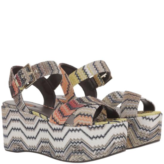 26SS 미소니 샌들 MWF033128 Multicolor - MISSONI